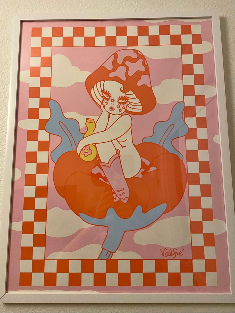 Valfre poppy girl poster